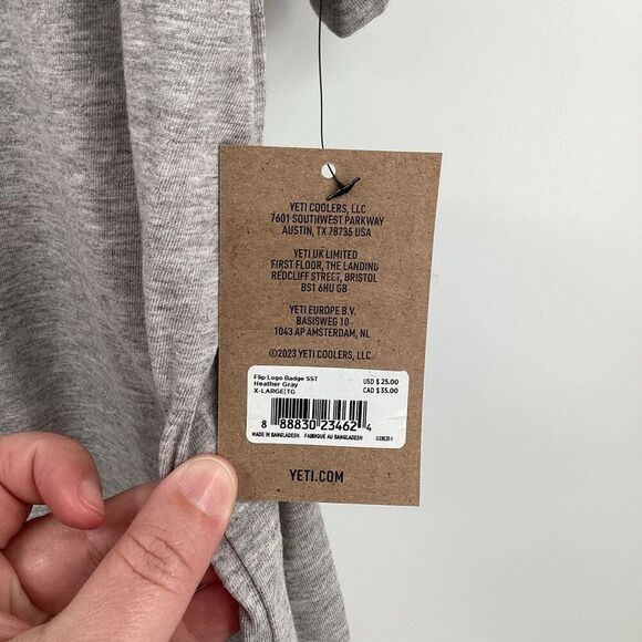 Men’s Yeti Hawaiian Floral T-shirt - XL- NWT - Picture 3 of 8